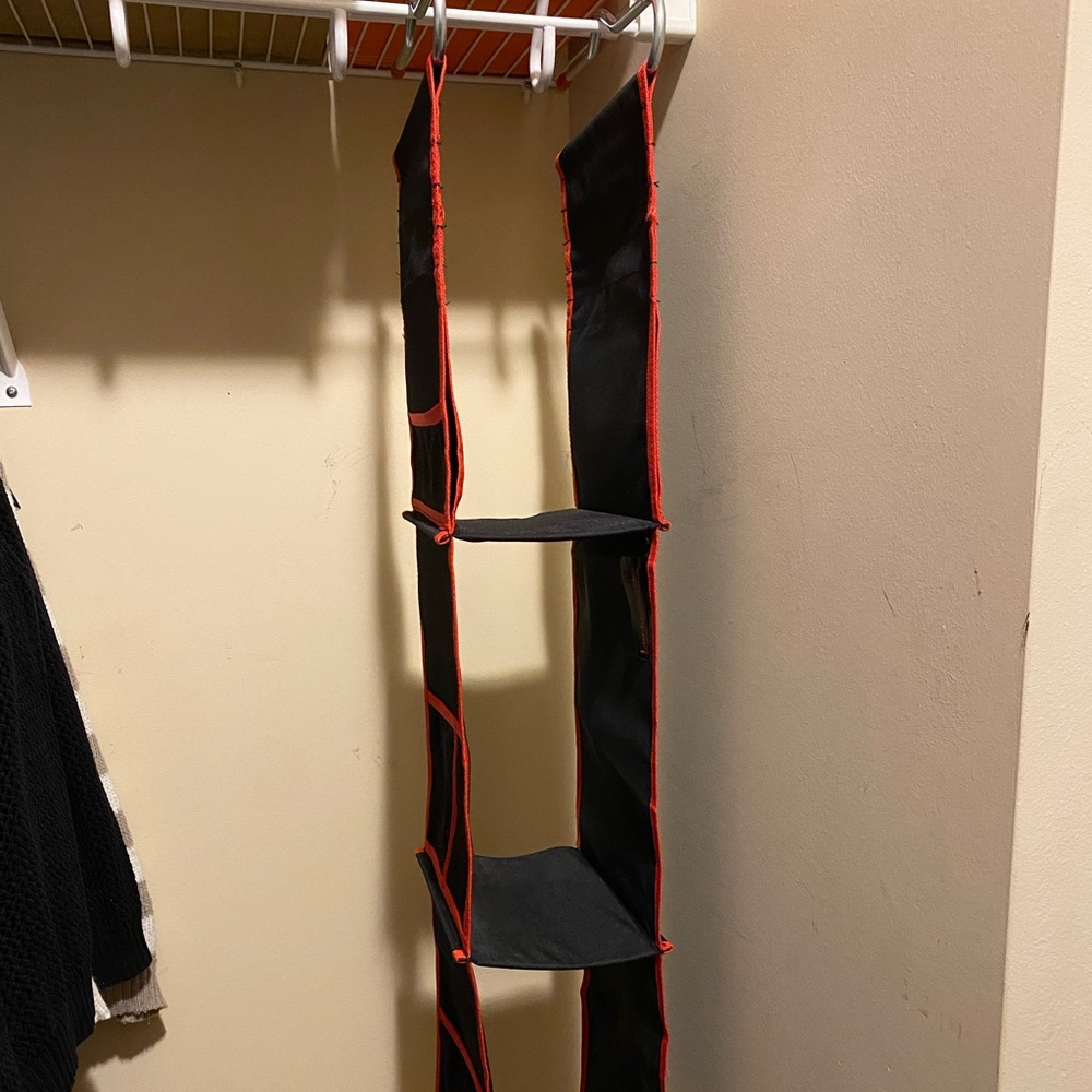 Closet Hanging Shelves - 3 sections